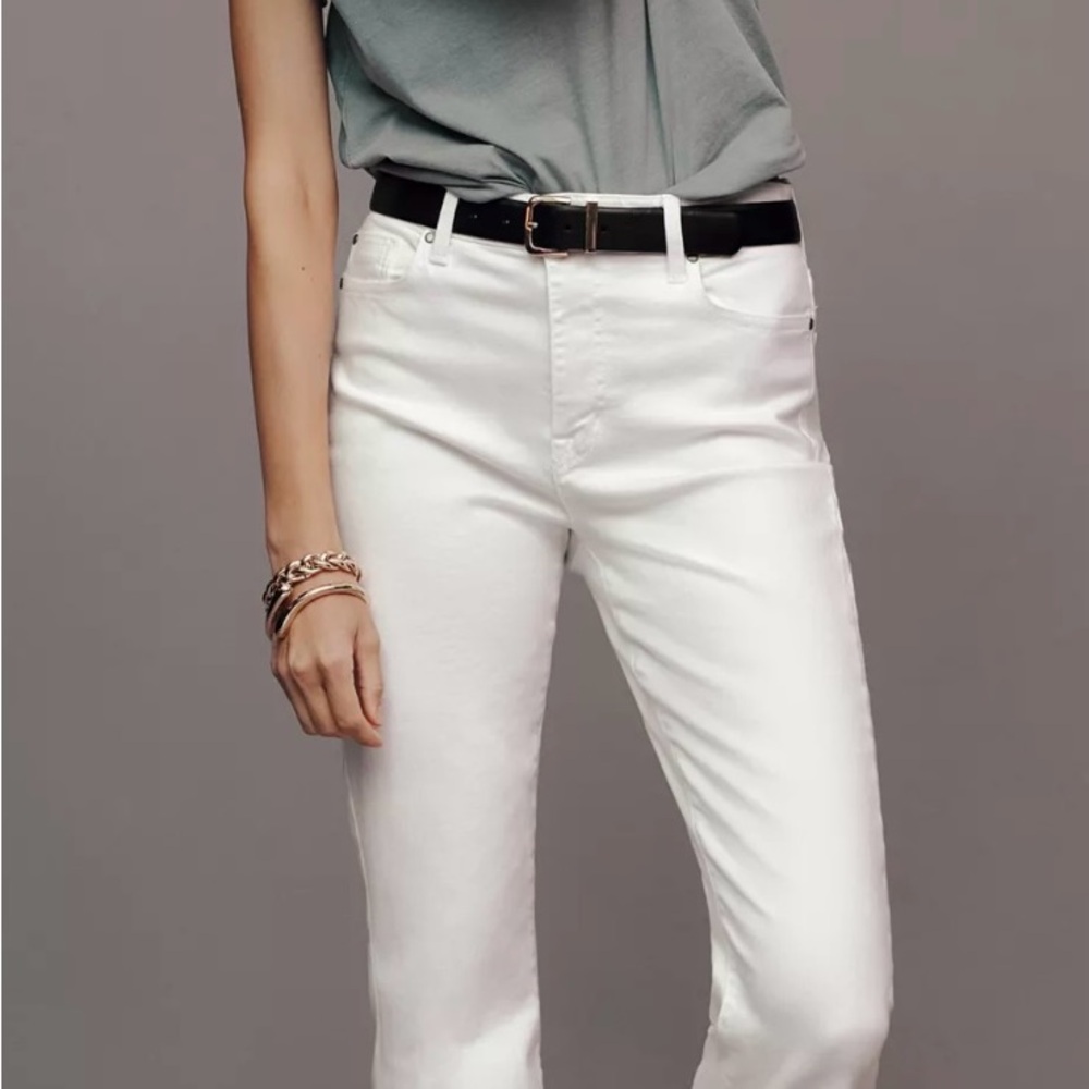 Fidelty Women's Kendal White Jeans